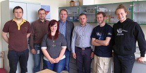 A. Ramanavičius su mokslininkų grupe