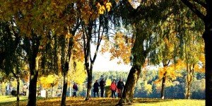 Turistai Birštone