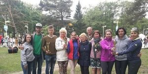 Komandinis pasagos mėtymo nugalėtojai 2, 1, 3 vietos(1)