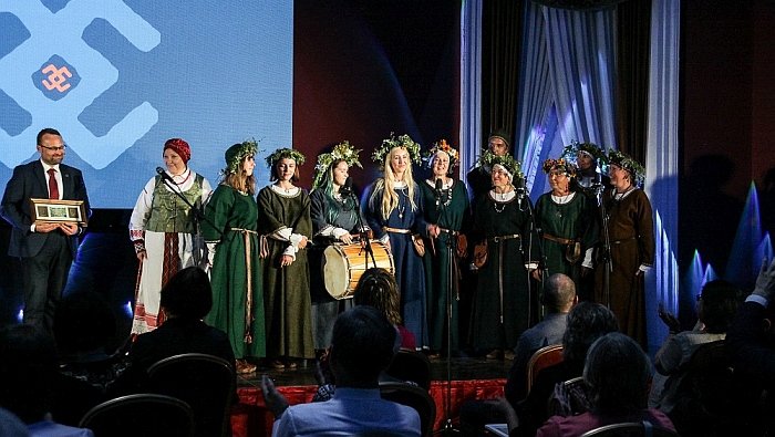 Nematerialaus kultūros paveldo vertybių paskelbimo iškilmės Vilniaus rotušėje_LNKC nuotr. (1)