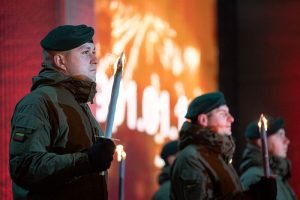 2022-01-12. Laisvės laužai. foto Alfredas Pliadis