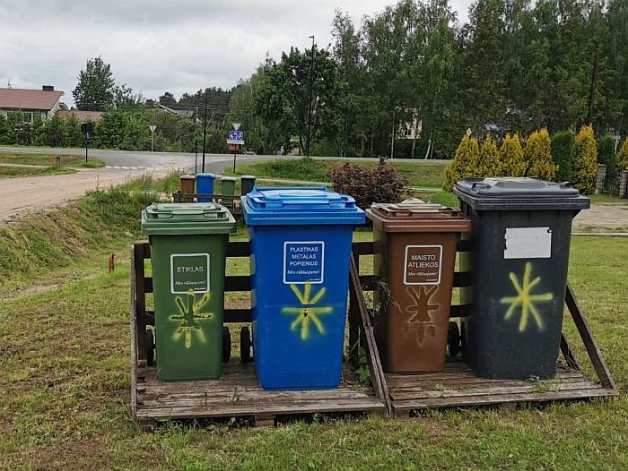 ARATC Individualūs konteineriai aptverti