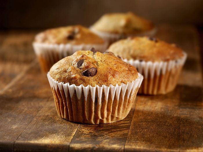 Chocolate Chip and Bannana Muffins