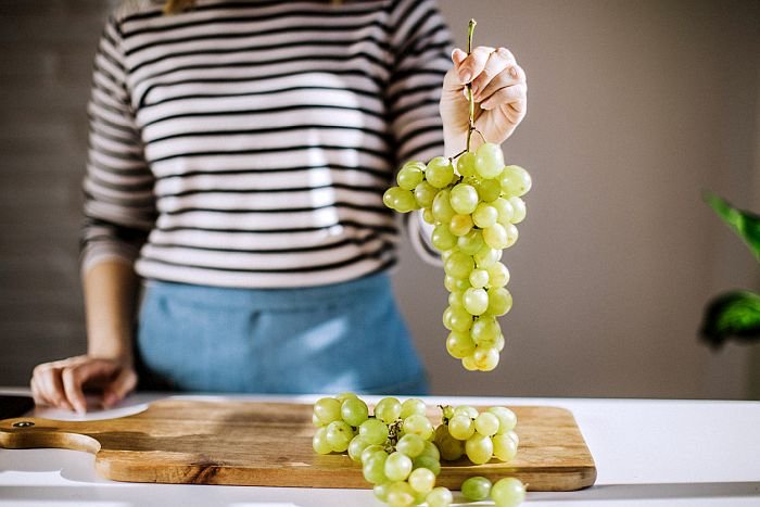 Fresh and juicy grapes