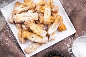 Faworki - Traditional Polish cookies served at Fat Thursday