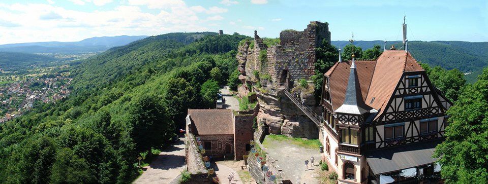 Panorama Château du Haut-Barr