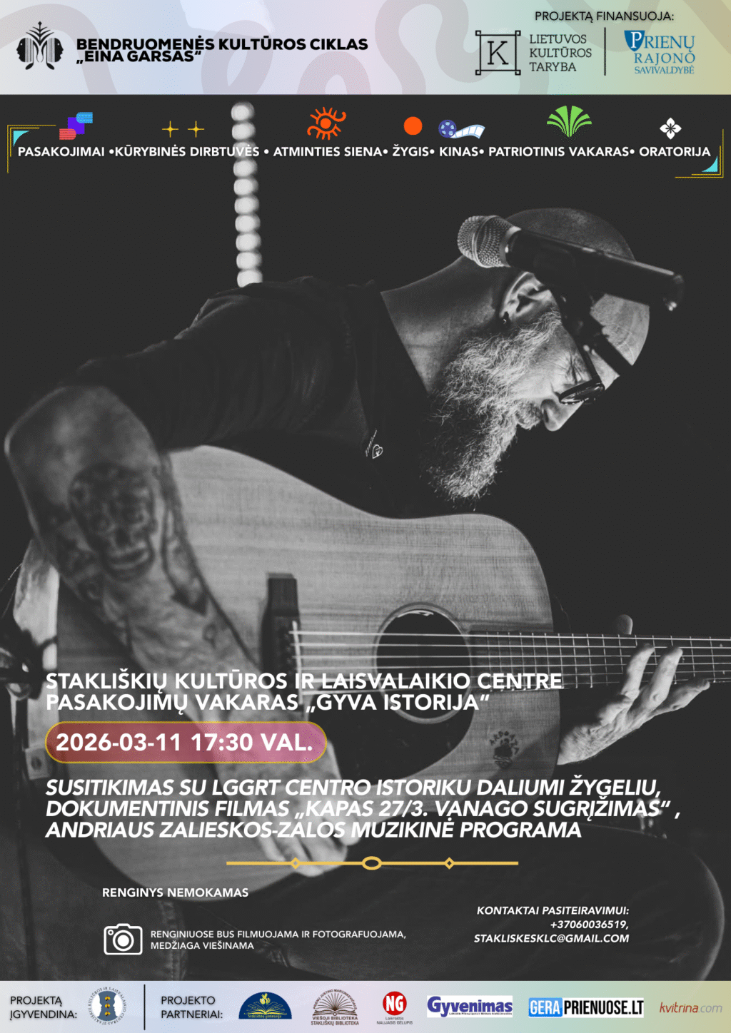 Eina garsas - Programa - 2