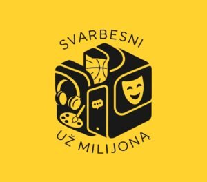 Svarbesni už milijoną_logo