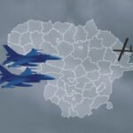 NKVC: Trakų rajone pastebėtas dronas, judantis Vakarų Lietuvos link