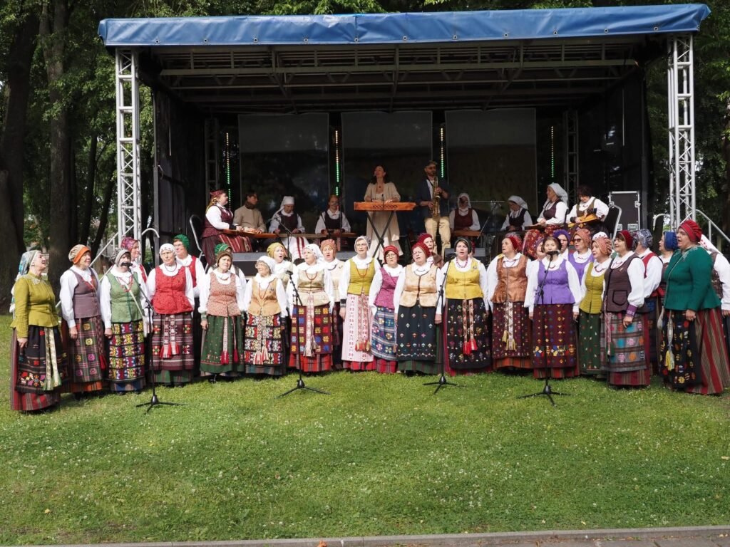 Projekto „Skambantys kanklių dialogai“ pirmosios muzikinės programos pristatymas 2026 m. liepos 6 d. Nuotraukos autorius Dainius Jurevičius